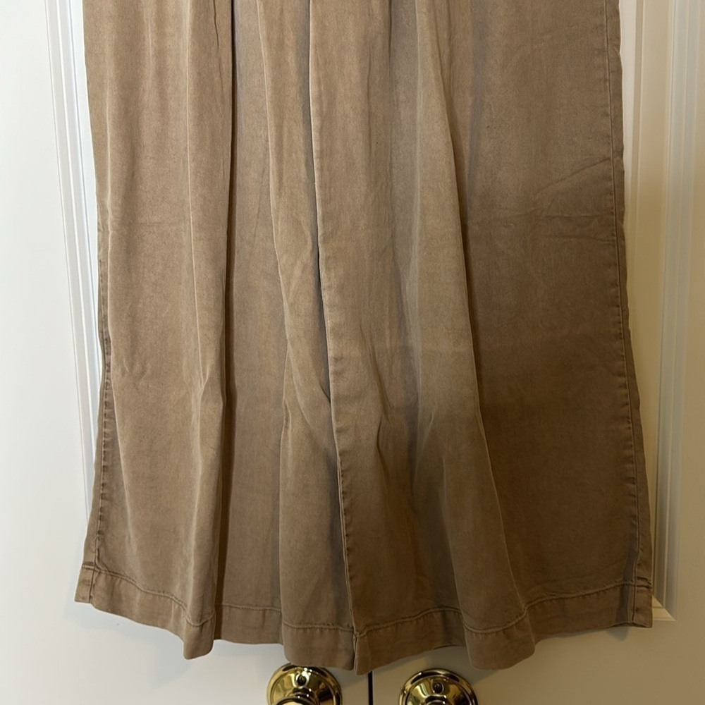 YFB Khaki Wide Leg Trousers SzXS - Picture 5 of 9